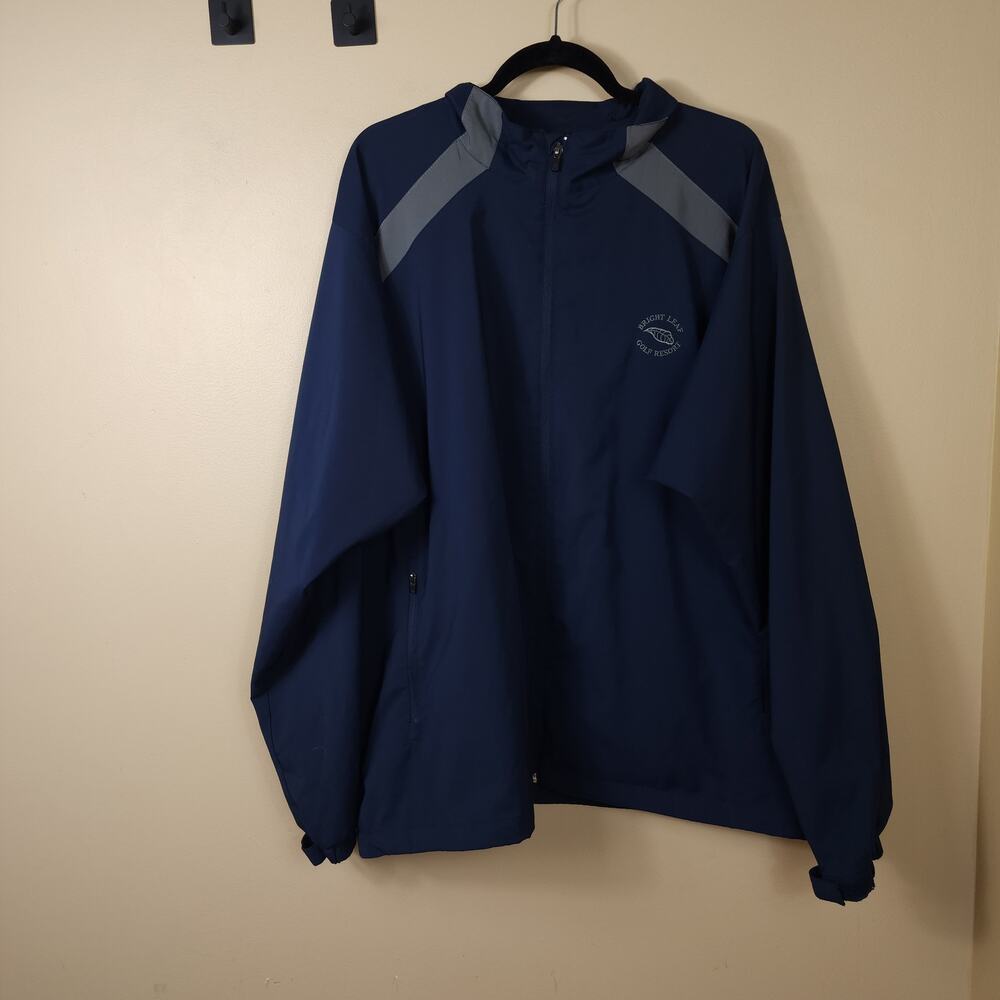 Bright Leaf Golf Resort, Page and Tuttle Full Zip Free Swing Golf Jacket Size 2X